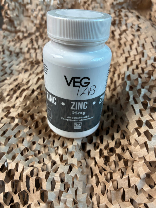 Gélules de Zinc - 60 comprimés